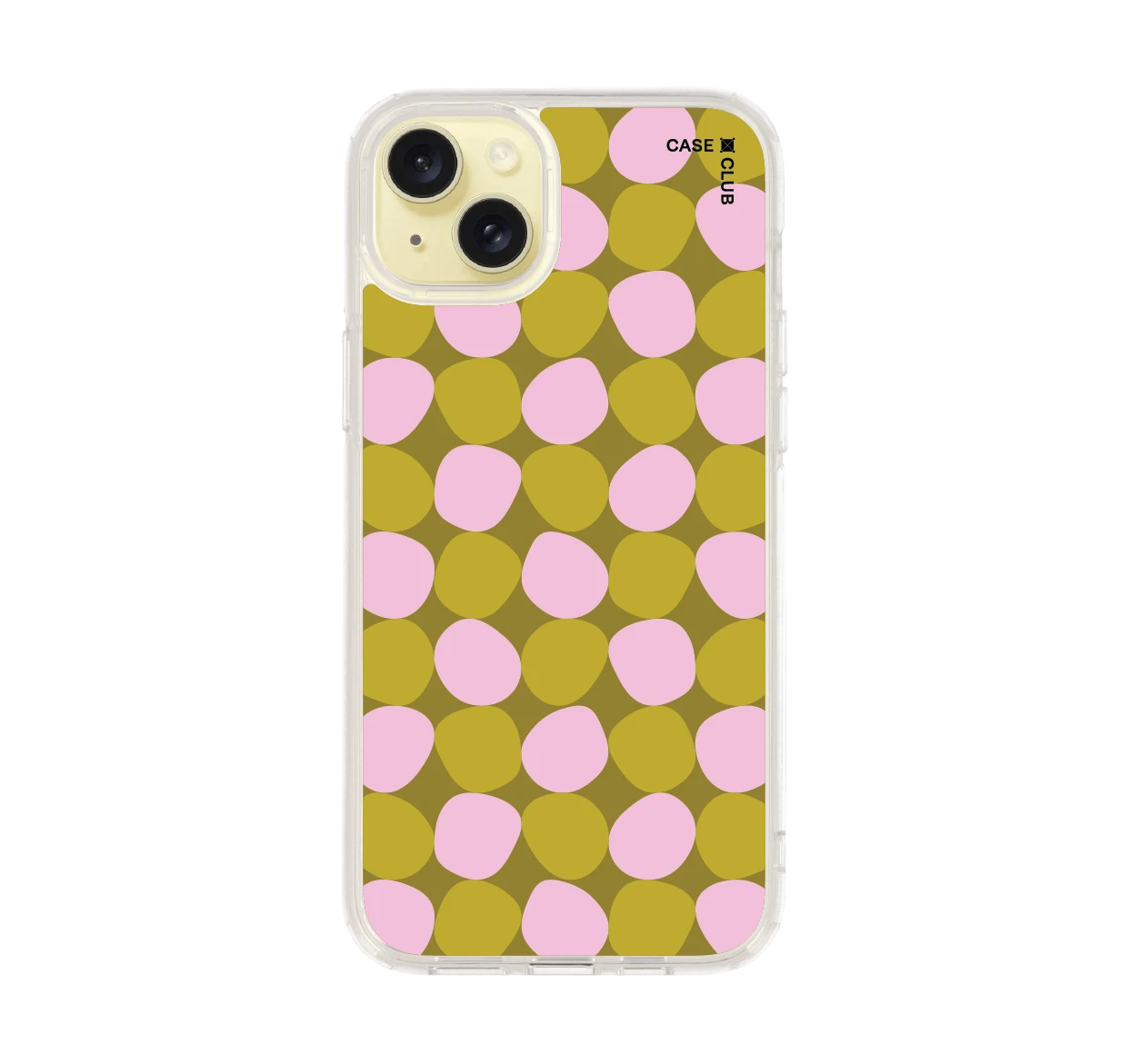 light green stack polka dots